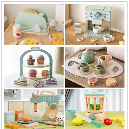 Wooden Toys Coffee Maker Toy