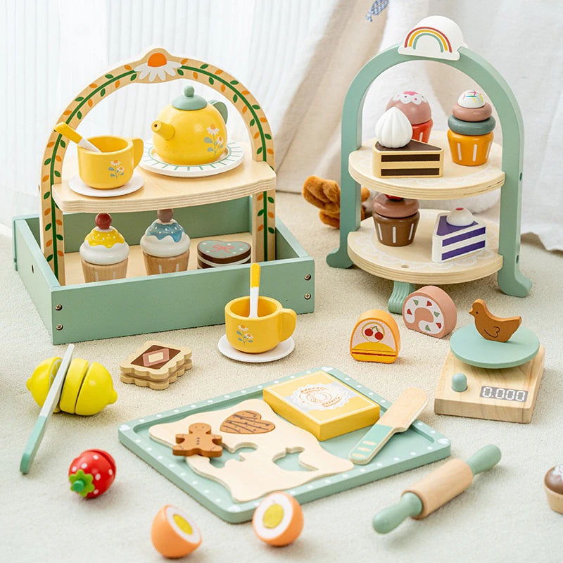 Wooden Toys Coffee Maker Toy