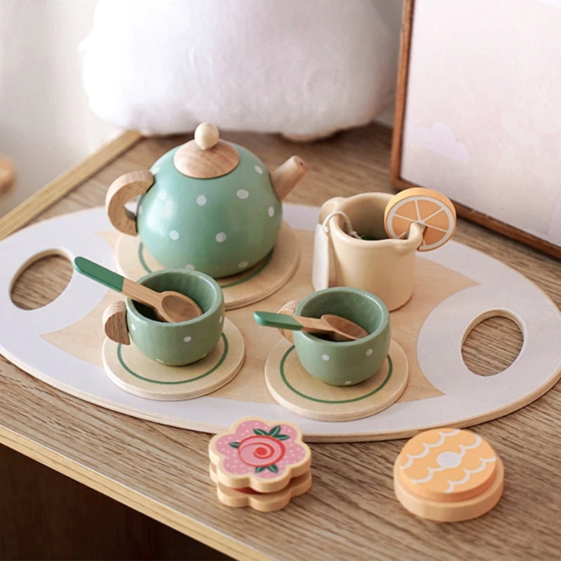 Wooden Toys Coffee Maker Toy